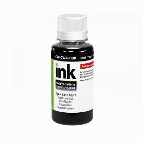 ������� CW Canon PIXMA G1400/G2400/G3400 (CW-CP490BKP01) Black Pigment, 100�� - �������� 1