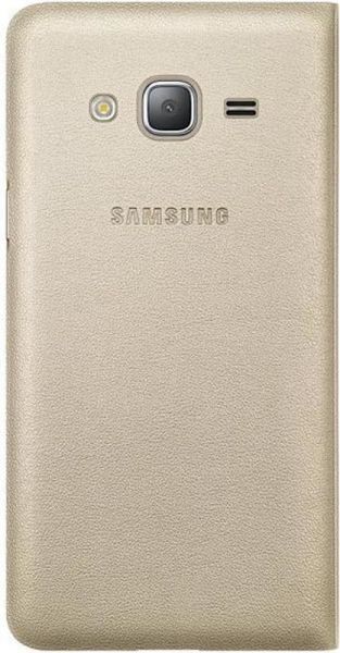 �����-������ Samsung Flip Wallet ��� Samsung Galaxy J3 (2016) SM-J320 Gold (EF-WJ320PFEGRU) - �������� 2