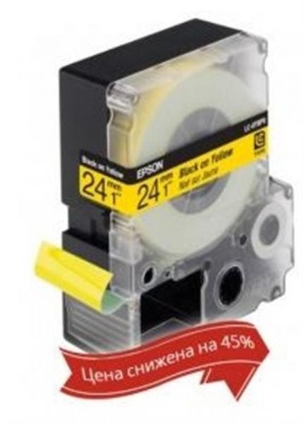 ������ Epson LK6YBP Pastel Black/Yellow 24mm/9m (C53S656005) - �������� 2