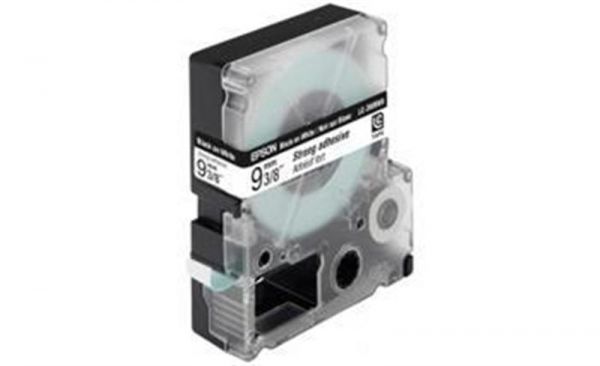 ����� Epson LK3WBW Strong Adhesive Black/White 9mm/9m (C53S653007) - �������� 1