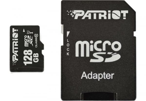 ����� ���'�� ����� ���'�� Patriot 128GB microSDXC class 10 UHS-I LX (PSF128GMCSDXC10) - �������� 1
