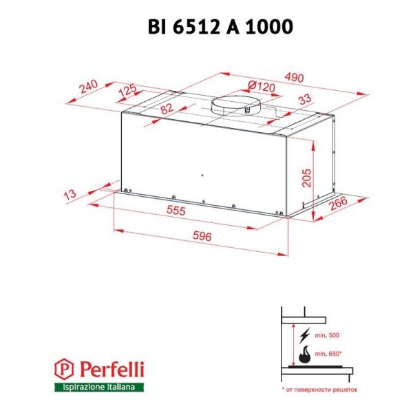 ������� Perfelli BI 6512 A 1000 I LED - �������� 5