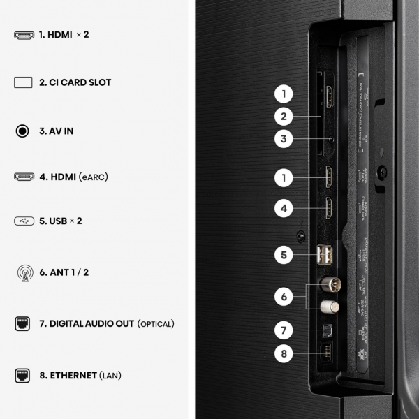 ��������� Hisense 43A6S - �������� 11
