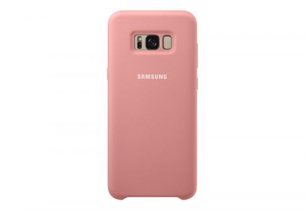 �����-�������� Samsung Silicone Cover ��� Samsung Galaxy S8+ G955 Pink (EF-PG955TPEGRU) - �������� 1
