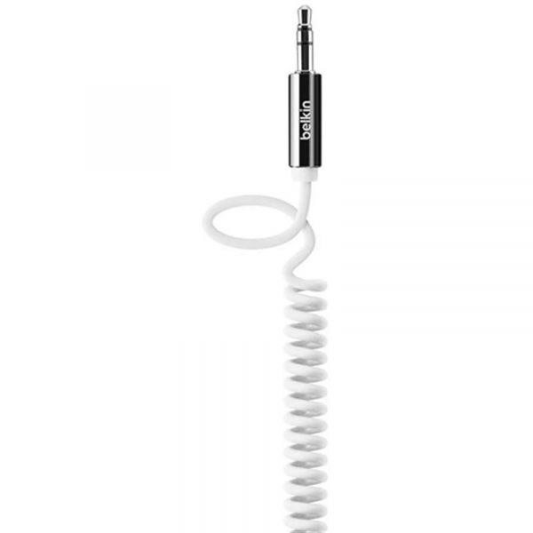 �����-������ Belkin (AV10126cw06-WHT) Mixit Coiled jack 3.5-jack 3.5 1.8� White - �������� 1