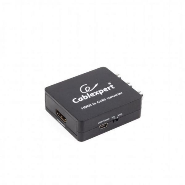  HDMI (M) - 3xRCA (F), Cablexpert, Black (DSC-HDMI-CVBS-001) -  2