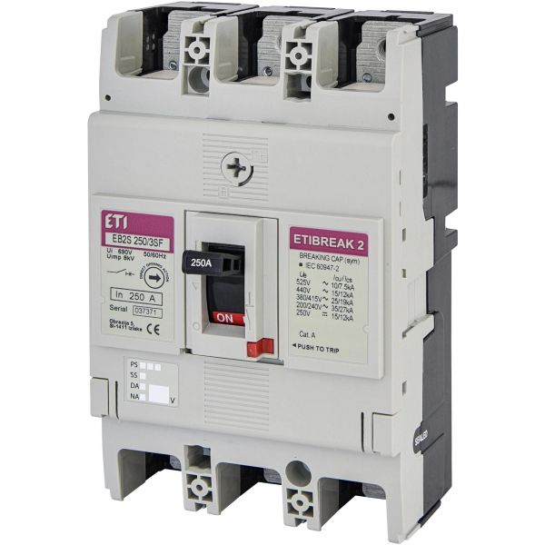 ������������ ������� ETI EB2S 250/3SF 250A 3p (25 kA) (4671839) - �������� 1