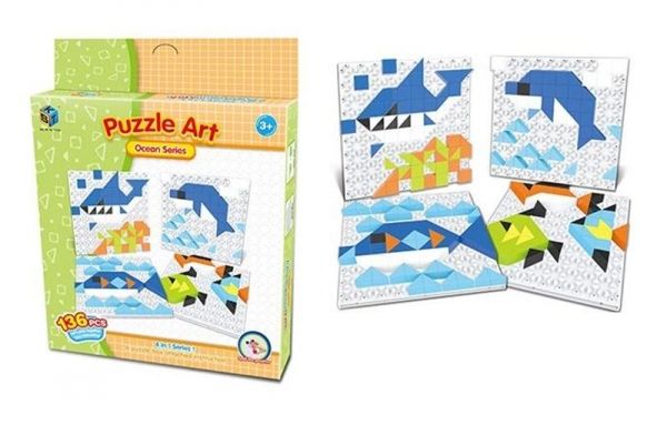  Same Toy Puzzle Art Ocean (5990-4Ut) -  1