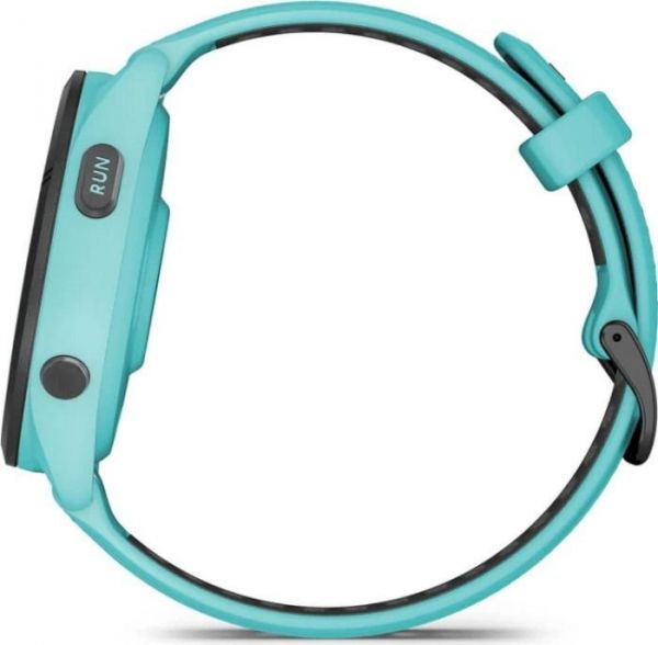 �����-���� Garmin Forerunner 265 Black Bezel with Aqua Case and Aqua/Black Silicone Band (010-02810-12) - �������� 9