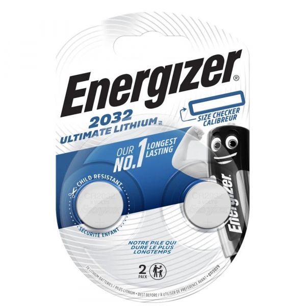��������� Energizer 2032 Ultimate Lithium, CR2032 BL 2�� - �������� 1