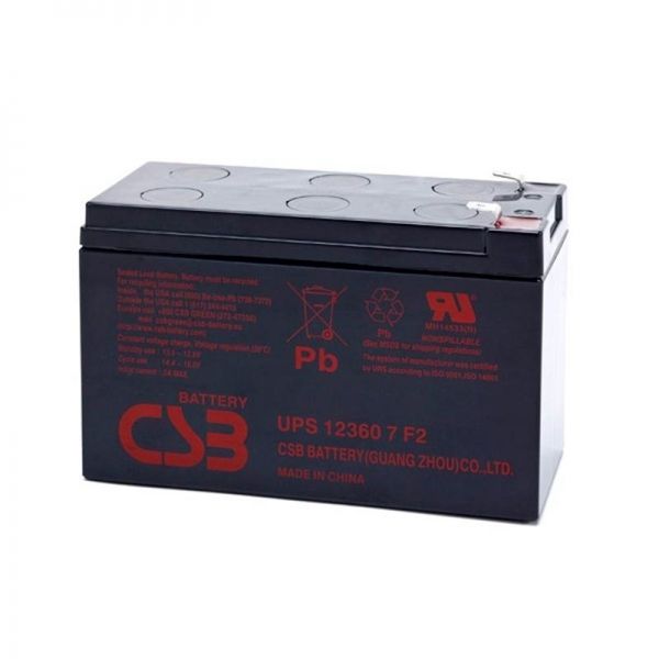 ������� ��� ��� �������������� ������� CSB 12V 7.2AH (UPS123607) AGM - �������� 1
