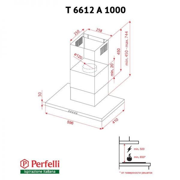  PERFELLI T 6612 A 1000 IV LED -  9