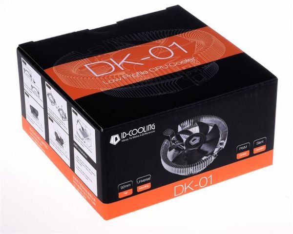 ����� ������������ ID-Cooling DK-01, Intel: 775/1150/1155/1156, AMD: FM2+/FM2/FM1/AM3+/AM3/AM2+/AM2, 110�110�52 ��, 4-pin - �������� 5
