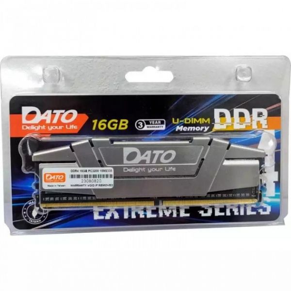 ������ ���`��i DDR4 32GB/3200 Dato Extreme Grey (EXB32G4DLDND32) - �������� 2
