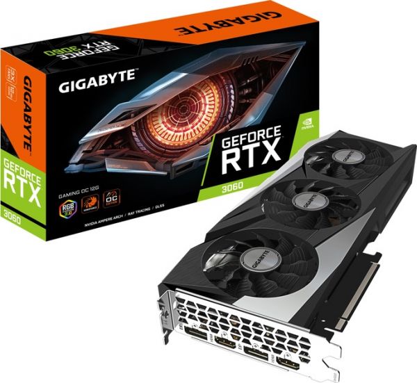³�������� GF RTX 3060 12GB GDDR6 Gaming Gigabyte (GV-N3060GAMING-12GD) - �������� 1