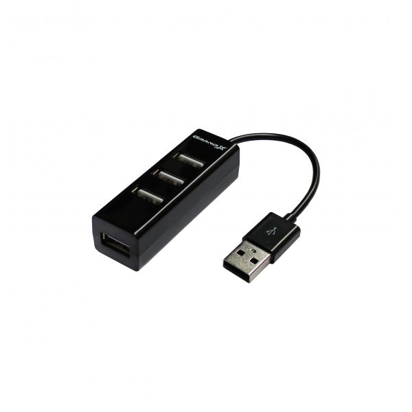  Grand-X Travel 4 ports USB2.0 (GH-403) -  1