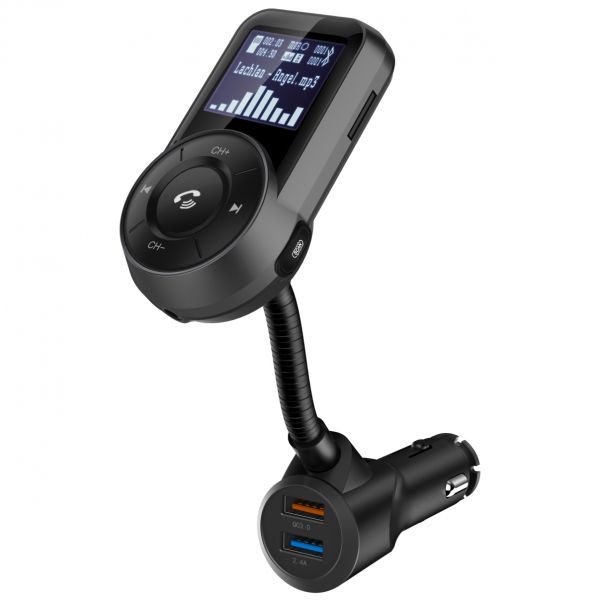 FM- Grand-X 96GRX Hands Free Bluetooth V4.2 Quick Charge 3.0+2,4 -  1