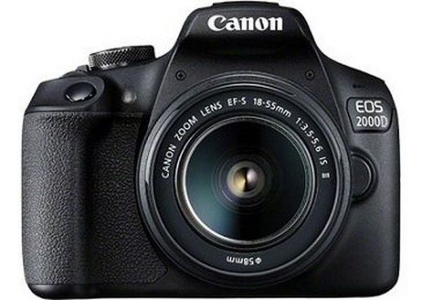 Canon EOS 2000D +  18-55 IS II Black (2728C008) <> -  1