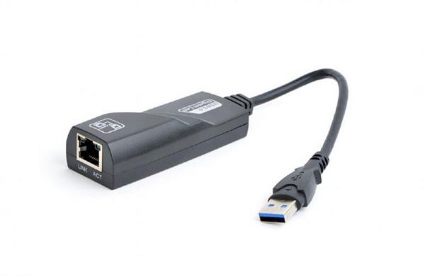  USB3.0 to Gigabit Ethernet RJ45 Gembird (NIC-U3-02) -  1