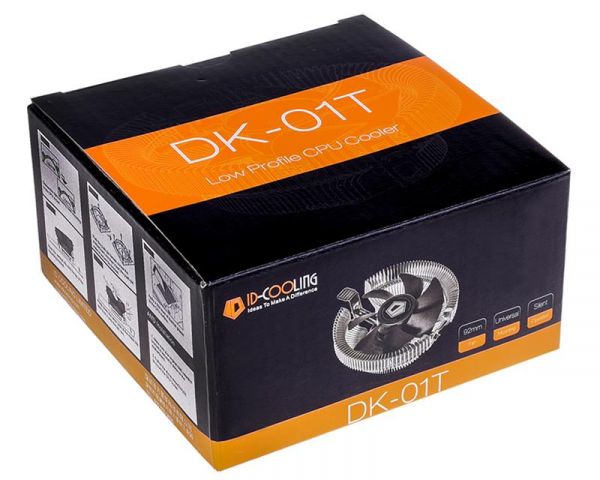 ����� ������������ ID-Cooling DK-01T, Intel: 1151/1150/1155/1156/775, AMD: FM2+/FM2/FM1/AM3+/AM3/AM2+/AM2, 110�110�52 ��, 3-pin - �������� 6