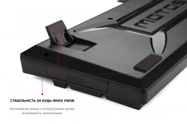 ��������� Motospeed CK107 Outemu Blue RGB Ukr Black (mtk96mb) - �������� 5