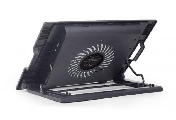 ϳ������� ��� �������� �� 17" Gembird NBS-1F17T-01, Black, 1x150 �� fan, ����� - 370�265�33 ��, 578 � - �������� 2