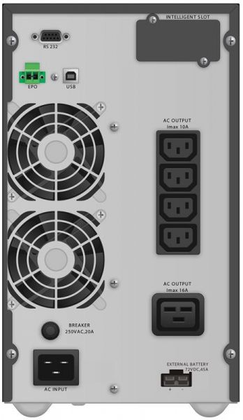 ��� PowerWalker VFI 3000 TGB 3000VA, 5xIEC (10122100) - �������� 2