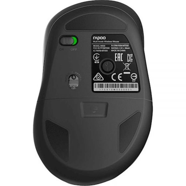   Rapoo M500 Silent Black USB -  4