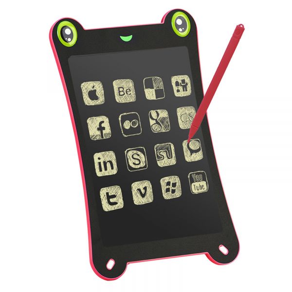 LCD ������� ��� ������ PowerPlant Writing Tablet 8.5" Frog Shaped Pink (NYWT085CP) - �������� 1