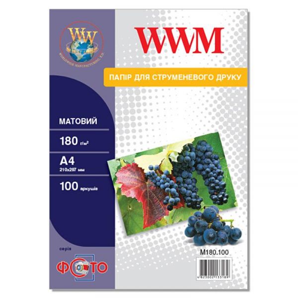  WWM, , A4, 180 /, 100  (M180.100) -  1