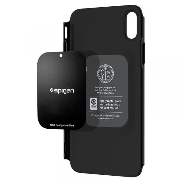 �e���-�������� Spigen Thin Fit 360 ��� Apple iPhone XS Max Black (065CS24846) + ������ - �������� 4