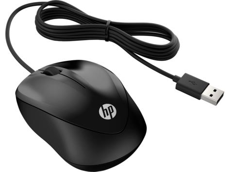 ���� HP Wired 1000 (4QM14AA) Black USB - �������� 1