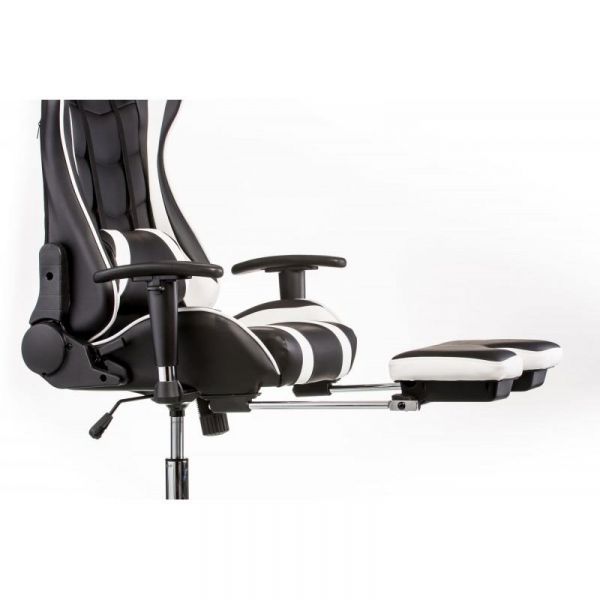   Special4You ExtremeRace black/white with footrest -  8