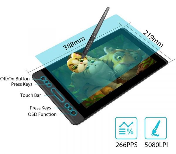 ��������� ������� Huion Kamvas Pro 13 - �������� 1