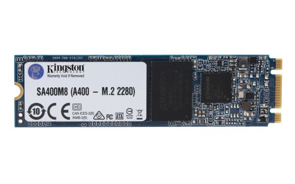 SSD  Kingston A400 120GB 2.5" M.2 2280 SATA III TLC (SA400M8/120G) -  1