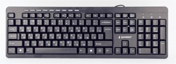 ��������� Gembird KB-UM-106, Black, USB, ������������, ��������� ���������, 1.45 � - �������� 2