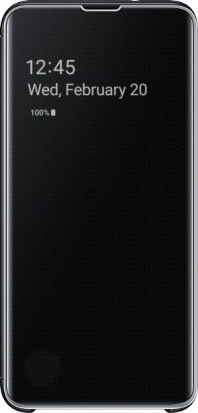 �����-������ Samsung Clear View Cover ��� Samsung Galaxy S10e SM-G970 Black (EF-ZG970CBEGRU) - �������� 1