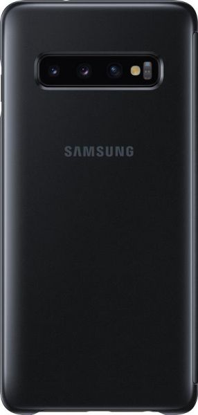 �����-������ Samsung Clear View Cover ��� Samsung Galaxy S10 SM-G973 Black (EF-ZG973CBEGRU) - �������� 2
