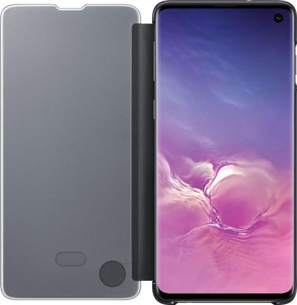 �����-������ Samsung Clear View Cover ��� Samsung Galaxy S10 SM-G973 Black (EF-ZG973CBEGRU) - �������� 3