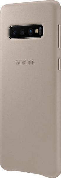 �����-�������� Samsung Leather Cover ��� Samsung Galaxy S10 SM-G973 Gray (EF-VG973LJEGRU) - �������� 3