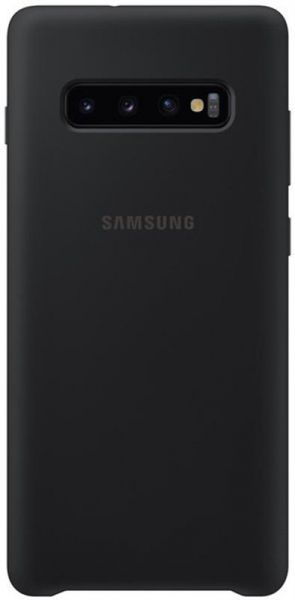 �����-�������� Samsung Silicone Cover ��� Samsung Galaxy S10+ SM-G975 Black (EF-PG975TBEGRU) - �������� 1