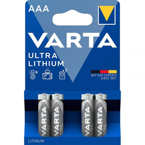��������� Varta Ultra Lithium (6103) AAA BL 4�� - �������� 1
