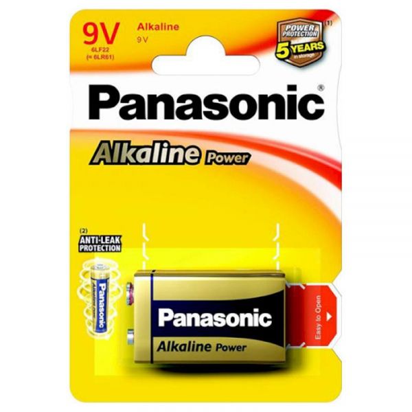 ��������� Panasonic Alkaline Power Krona/6LF22 BL 1 �� - �������� 1