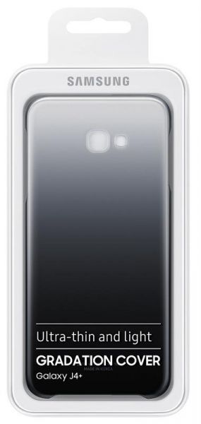 �����-�������� Samsung Gradation Cover ��� Samsung Galaxy J4+ SM-J415 Black (EF-AJ415CBEGRU) - �������� 6