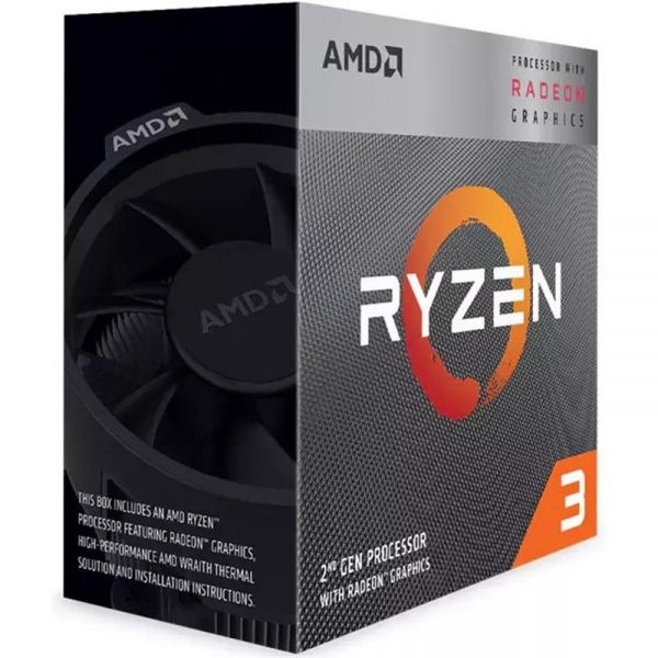 AMD Ryzen 3[  Ryzen 3 3200G 4C/4T 3.6/4.0GHz Boost 4Mb Radeon Vega 8 GPU Picasso AM4 65W Box] YD3200C5FHBOX -  1