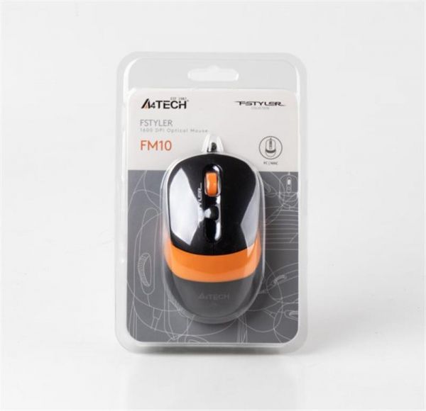 ���� A4Tech FM10 Black/Orange USB - �������� 4