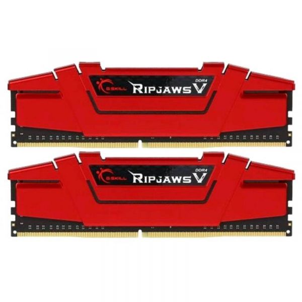   DDR4 2x8GB/2666 G.Skill Ripjaws V Red (F4-2666C19D-16GVR) -  1
