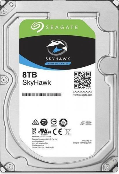 HDD SATA 8.0TB Seagate SkyHawk Surveillance 256MB (ST8000VX004) -  1