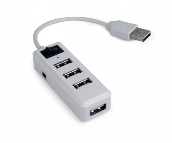 ������������ USB2.0 Gembird UHB-U2P4-21 White 4�USB2.0 - �������� 2