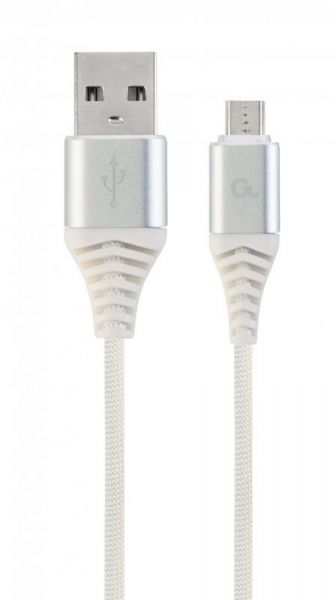  Cablexpert (CC-USB2B-AMmBM-2M-BW2) USB 2.0 A - microUSB, 2.1, , 2,  -  1